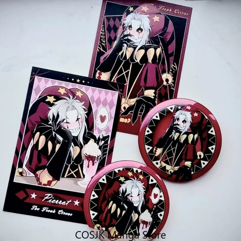 Anime The Freak Circus Harlequin Plerrot Polaroid Double Flash Tin Badge Brooch Postcard Cute Model Cosplay Decor Gift
Anime The Freak Circus Harlequin Plerrot Polaroid Double Flash Tin Badge Brooch Postcard Cute Model Cosplay Decor Gift