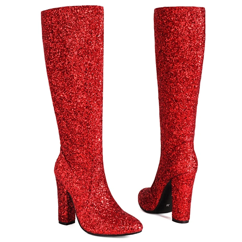 Luxury Knee High Boots Women Shoes Autumn Winter 2026 Women's Long Boot Silver Gold Blue Red Party Shoes Ladies Large Size 45
Luxury Knee High Boots Women Shoes Autumn Winter 2026 Women's Long Boot Silver Gold Blue Red Party Shoes Ladies Large Size 45