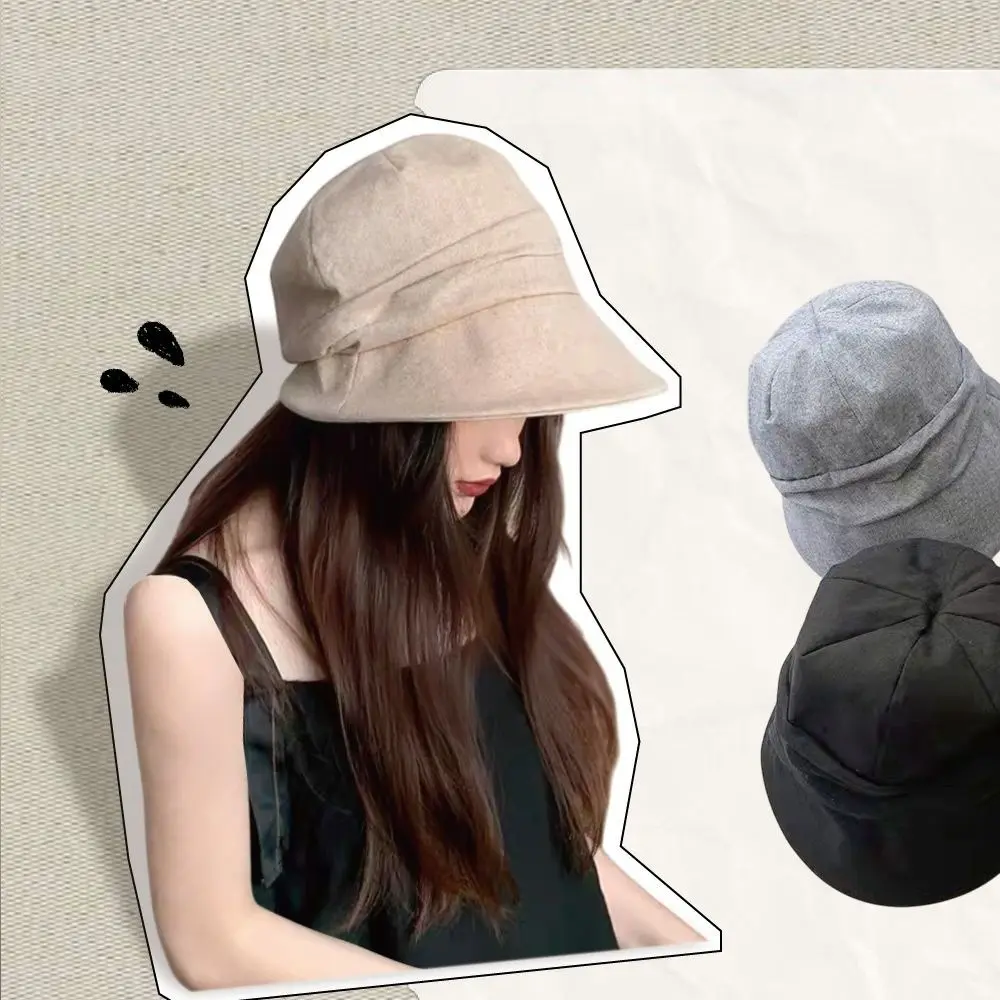 Summer Japanese Bucket Hat Breathable Sun Protection Pleated Women Cap Retro Cotton Basin Cap
Summer Japanese Bucket Hat Breathable Sun Protection Pleated Women Cap Retro Cotton Basin Cap