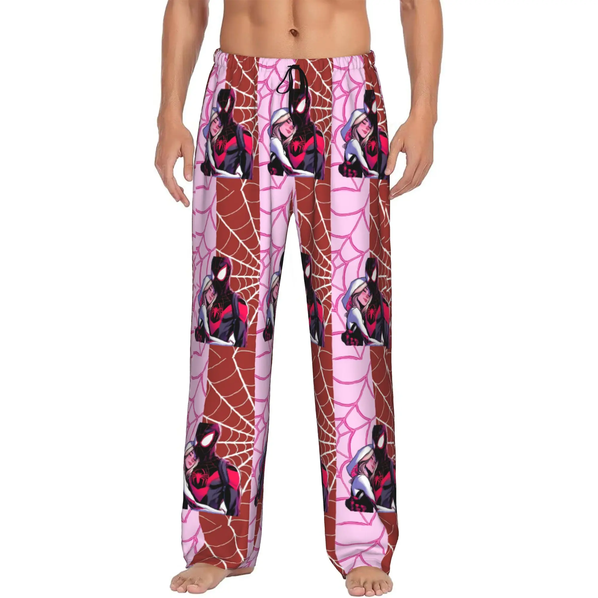 Custom Men's G-Gwen Stacy S-Spiderman Pajama Pants Print Superhero Sleep Sleepwear Bottoms with Pockets
Custom Men's G-Gwen Stacy S-Spiderman Pajama Pants Print Superhero Sleep Sleepwear Bottoms with Pockets
