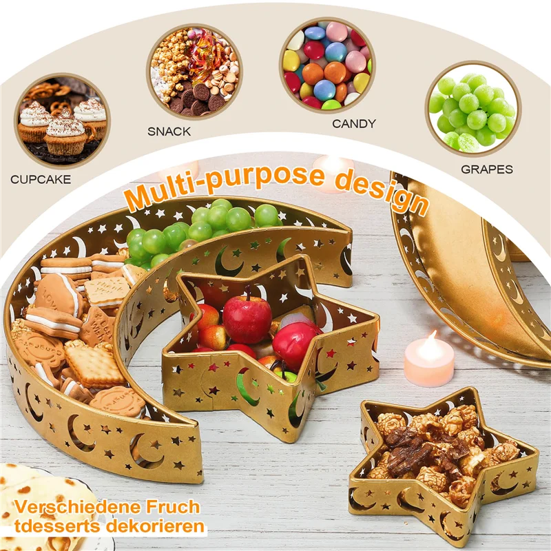 Сервировочные подносы ABKJ-Ramadan, железные сервировочные подносы Ид Мубарак с луной и звездой, сервировочный поднос для исламской мусульманской еды A
Сервировочные подносы ABKJ-Ramadan, железные сервировочные подносы Ид Мубарак с луной и звездой, сервировочный поднос для исламской мусульманской еды A