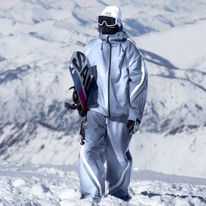 New Ski Suit Men's and Women's Suit Winter Warm Windproof Waterproof Veneer Double Board 3L Snow Suit Hard Shell Set
New Ski Suit Men's and Women's Suit Winter Warm Windproof Waterproof Veneer Double Board 3L Snow Suit Hard Shell Set