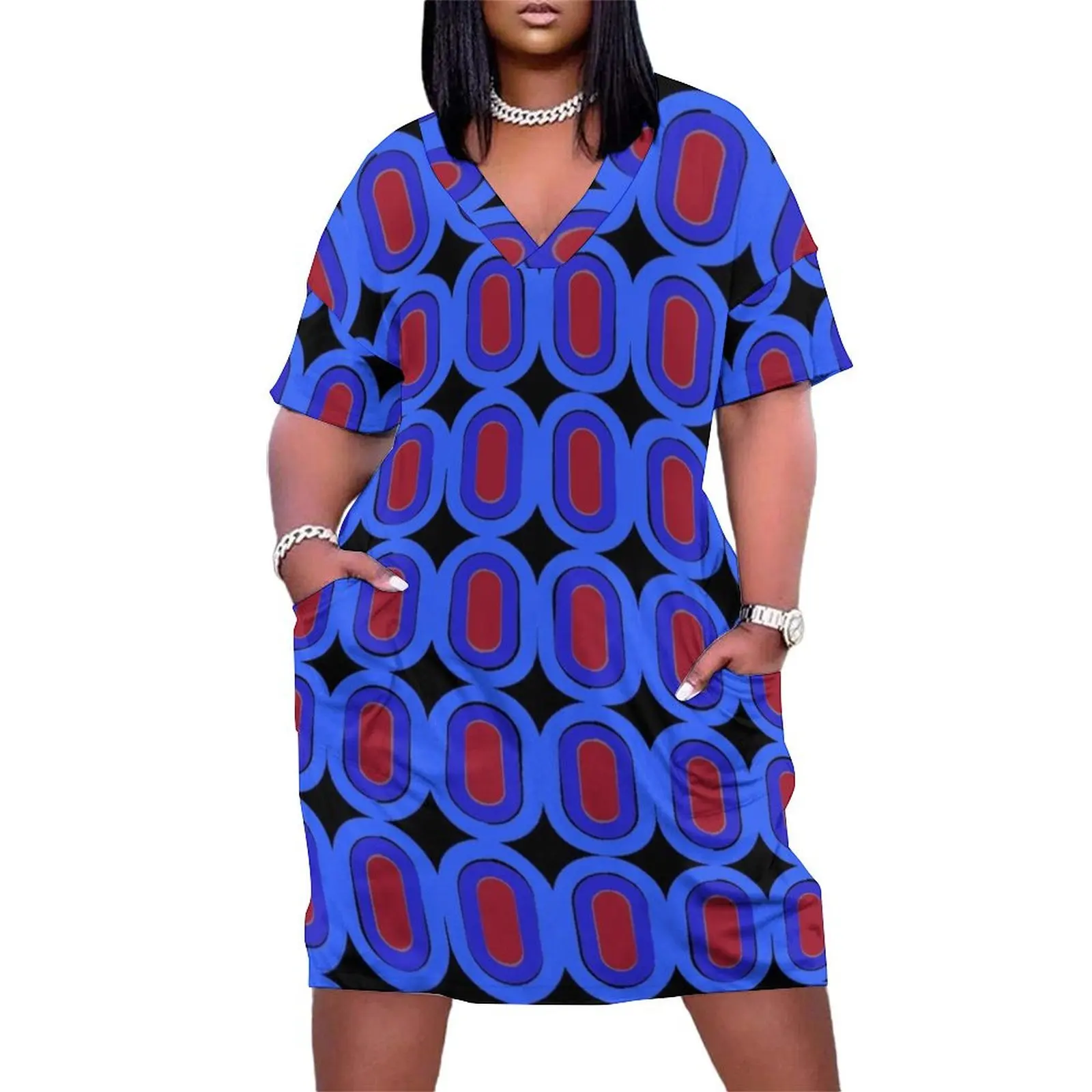 60s Mod Pattern Loose Pocket Dress women's summer dress 2025 women's summer clothing 2025 sexy dress
60s Mod Pattern Loose Pocket Dress women's summer dress 2025 women's summer clothing 2025 sexy dress