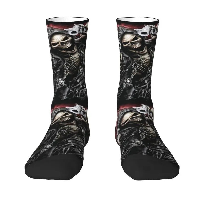 Death Skull Men Women Crew Socks Unisex Cool 3D Printed Horror Skeleton Dress Socks
Death Skull Men Women Crew Socks Unisex Cool 3D Printed Horror Skeleton Dress Socks