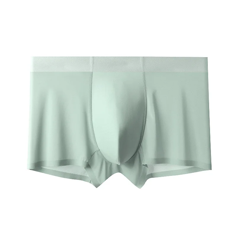 Spring Summer Ice Silk Boxer Briefs Youth Solid Color Square-cut Underpants New Men Underwear Lightweight Seamless Boxer Briefs
Spring Summer Ice Silk Boxer Briefs Youth Solid Color Square-cut Underpants New Men Underwear Lightweight Seamless Boxer Briefs
