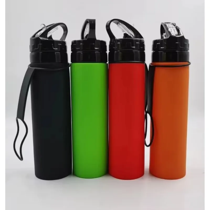 Складная силиконовая бутылка для воды пищевого класса для путешествий и активного отдыха
Складная силиконовая бутылка для воды пищевого класса для путешествий и активного отдыха