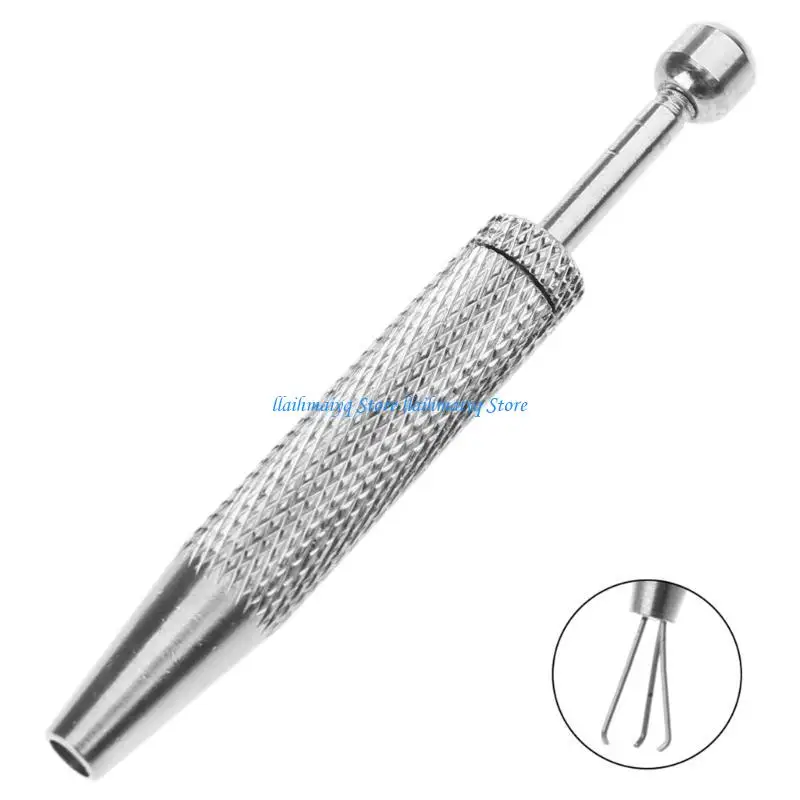 573B Jewel Diamond Tweezers 3/4 Prong Standard Pick-up Tool for Diamond
573B Jewel Diamond Tweezers 3/4 Prong Standard Pick-up Tool for Diamond