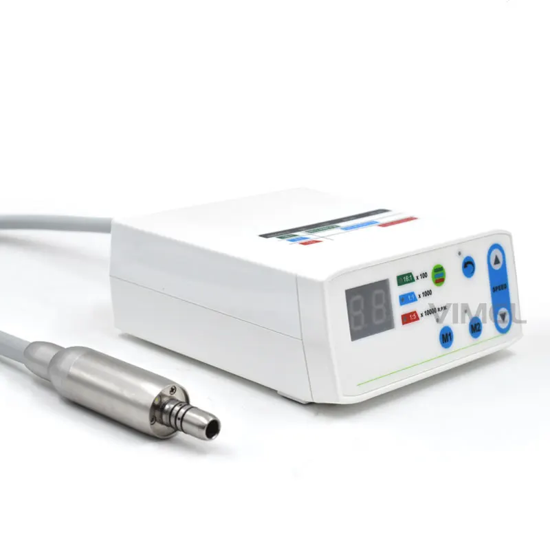 Dental LED Brushless Micro Motor Fit For 1:1/1:5/16:1 Increasing Contra Angle Handpiece
Dental LED Brushless Micro Motor Fit For 1:1/1:5/16:1 Increasing Contra Angle Handpiece