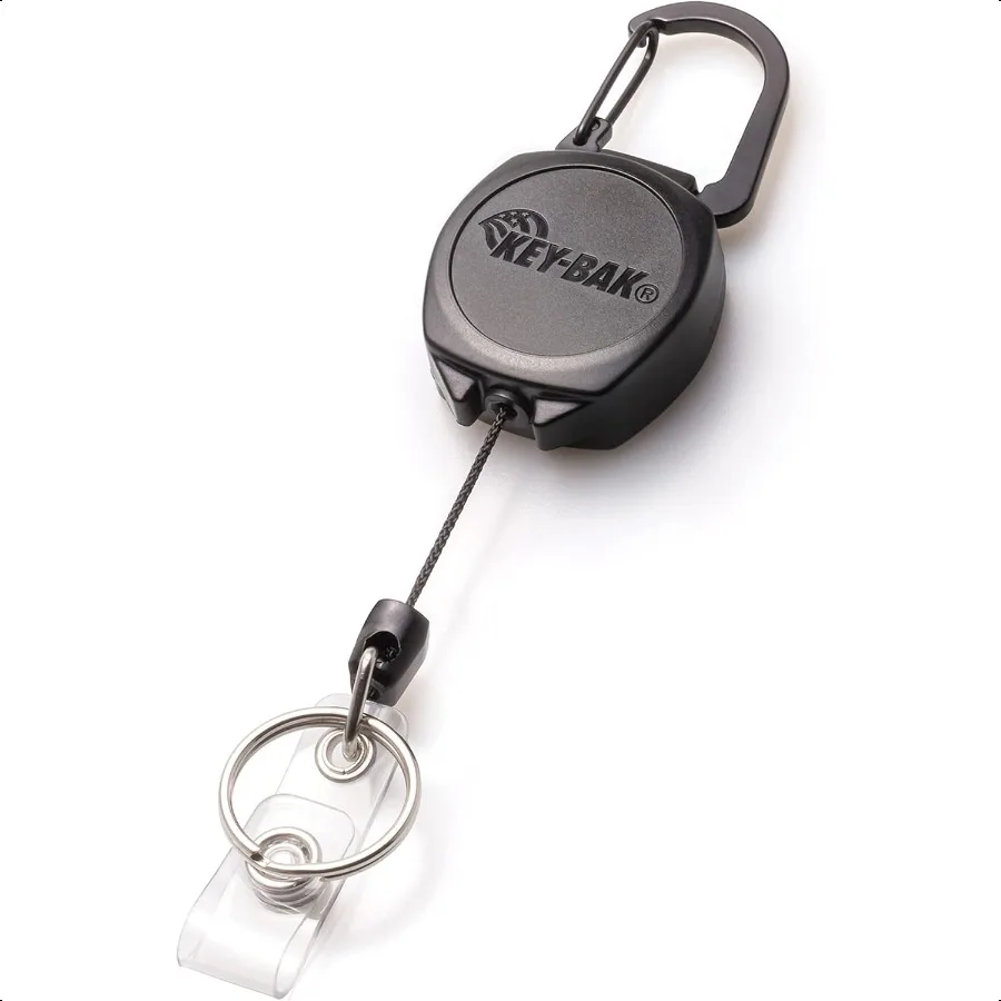 0KB10A24 Identyfikator Sidekick и катушка для ключей 24-дюймовый кевларовый шнур Прочный корпус из поликарбоната Металлический карабин из цинкового сплава 0KB10A24 Черный
0KB10A24 Identyfikator Sidekick и катушка для ключей 24-дюймовый кевларовый шнур Прочный корпус из поликарбоната Металлический карабин из цинкового сплава 0KB10A24 Черный
