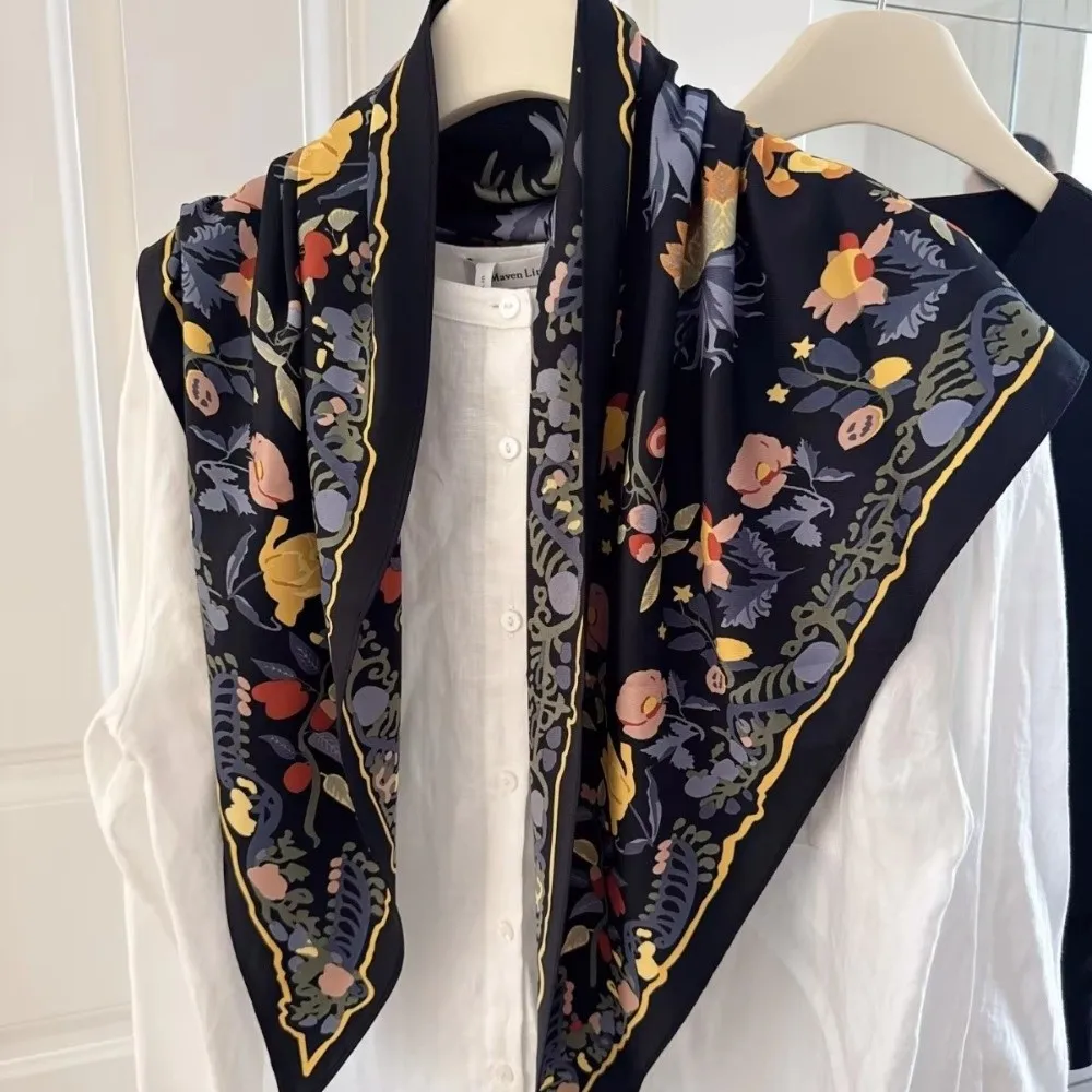 Fashion Multi-functional Floral Triangle Scarf Matching Pants Silk Satin Waist Belt Women's Necktie Summer
Fashion Multi-functional Floral Triangle Scarf Matching Pants Silk Satin Waist Belt Women's Necktie Summer
