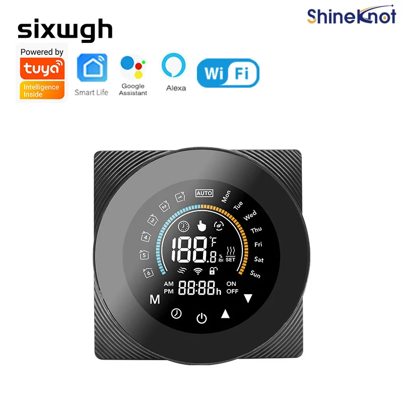 Shineknot Intelligent Temperature Controller Switch Tuya Wifi Lcd Panel Wireless Temperature Control Switch Alexa Voice Control
Shineknot Intelligent Temperature Controller Switch Tuya Wifi Lcd Panel Wireless Temperature Control Switch Alexa Voice Control