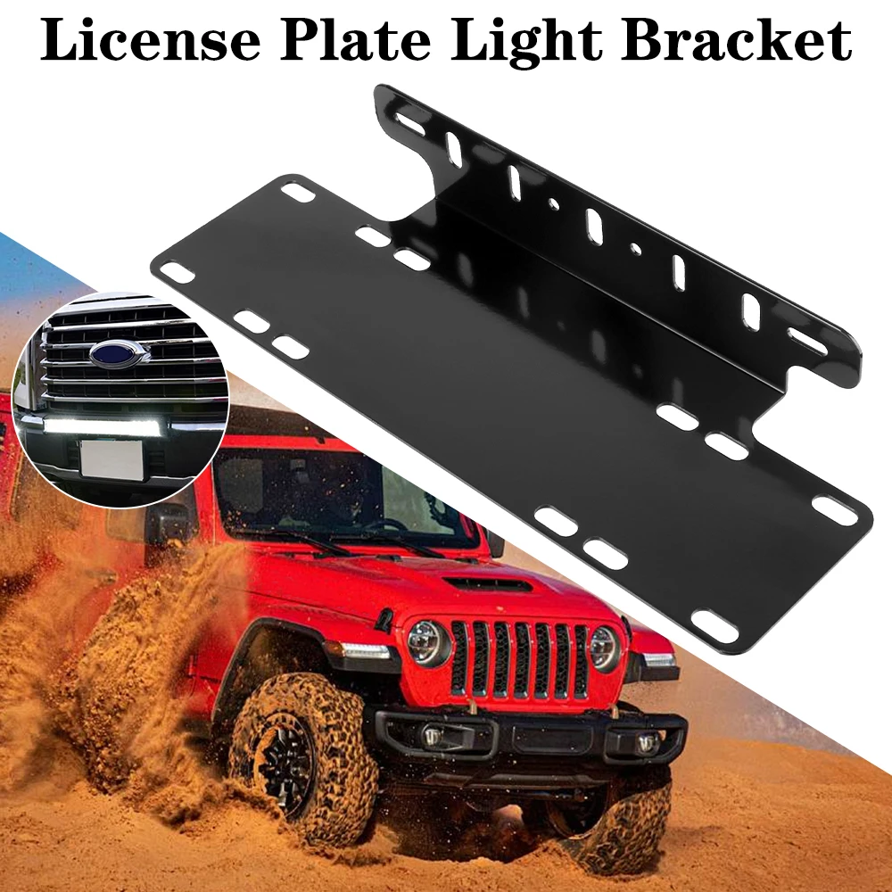 Car Licence Mount Mount License Plate Light Bracket Universal Number Plate Holder LED Bar Working Light Front Bumper 
Car Licence Mount Mount License Plate Light Bracket Universal Number Plate Holder LED Bar Working Light Front Bumper