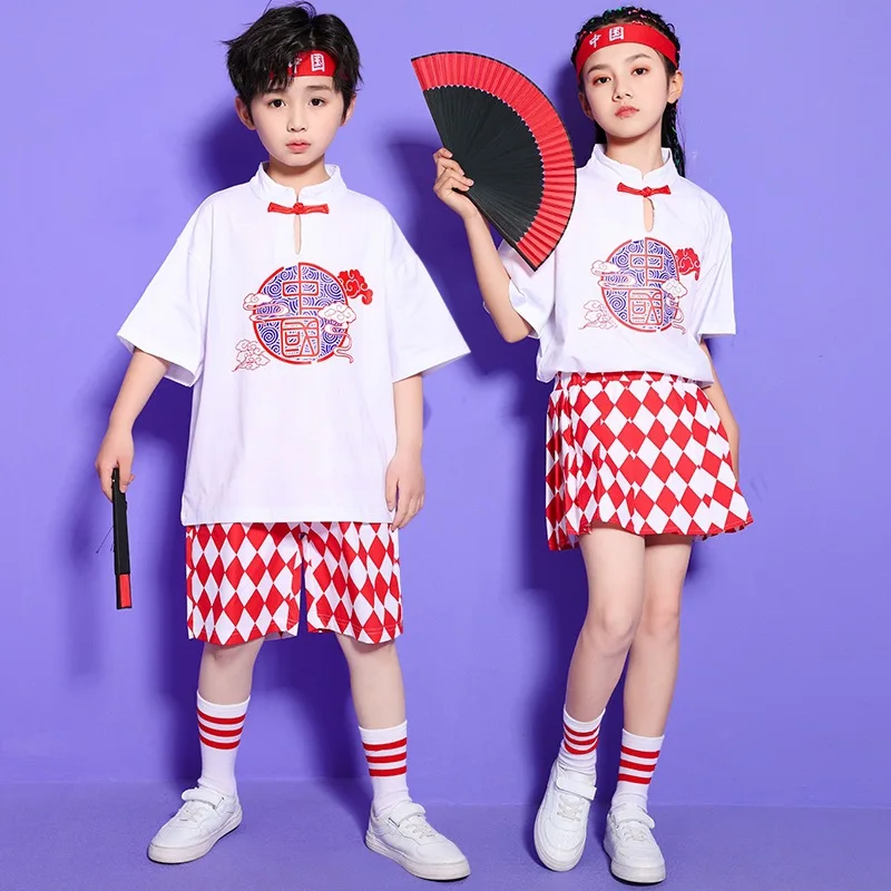 Ballroom Dancing Costumes Street Wear Shirt Shorts Skirt Suit Hip Hop Children Jazz Dance for Girls Boys Competition Show Clothe
Ballroom Dancing Costumes Street Wear Shirt Shorts Skirt Suit Hip Hop Children Jazz Dance for Girls Boys Competition Show Clothe