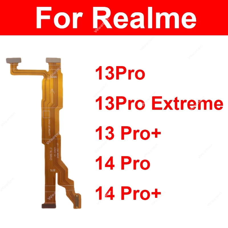 Гибкий ЖК-экран материнской платы для Realme 13 Pro Plus 13 Pro Extreme 14 Pro Plus 5G, гибкий кабель материнской платы, запасные части
Гибкий ЖК-экран материнской платы для Realme 13 Pro Plus 13 Pro Extreme 14 Pro Plus 5G, гибкий кабель материнской платы, запасные части