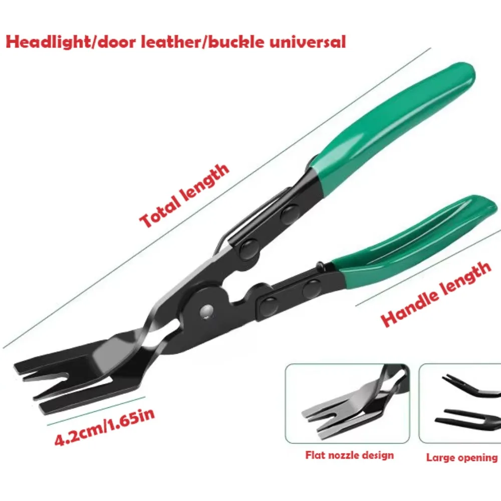 Stable Clamping Trim Clip Non-slip High Hardness Car Headlight RepairTool Alloy Steel Sturdy Car Upholstery Remover Tool
Stable Clamping Trim Clip Non-slip High Hardness Car Headlight RepairTool Alloy Steel Sturdy Car Upholstery Remover Tool