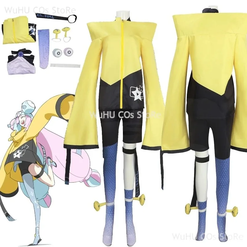 COSda@Anime Pokkmonn Lono Cosplay Coat Headdress Women Halloween Carnival Scarlet Violet Costume Role Play Uniform Cute Lolita C
COSda@Anime Pokkmonn Lono Cosplay Coat Headdress Women Halloween Carnival Scarlet Violet Costume Role Play Uniform Cute Lolita C