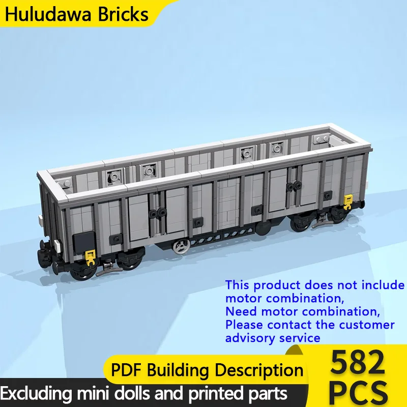 City Car Model MOC Building Bricks 8-Wheel Gray Open Wagon Modular Technology Children Holiday Gifts Assemble Toys Suit
City Car Model MOC Building Bricks 8-Wheel Gray Open Wagon Modular Technology Children Holiday Gifts Assemble Toys Suit
