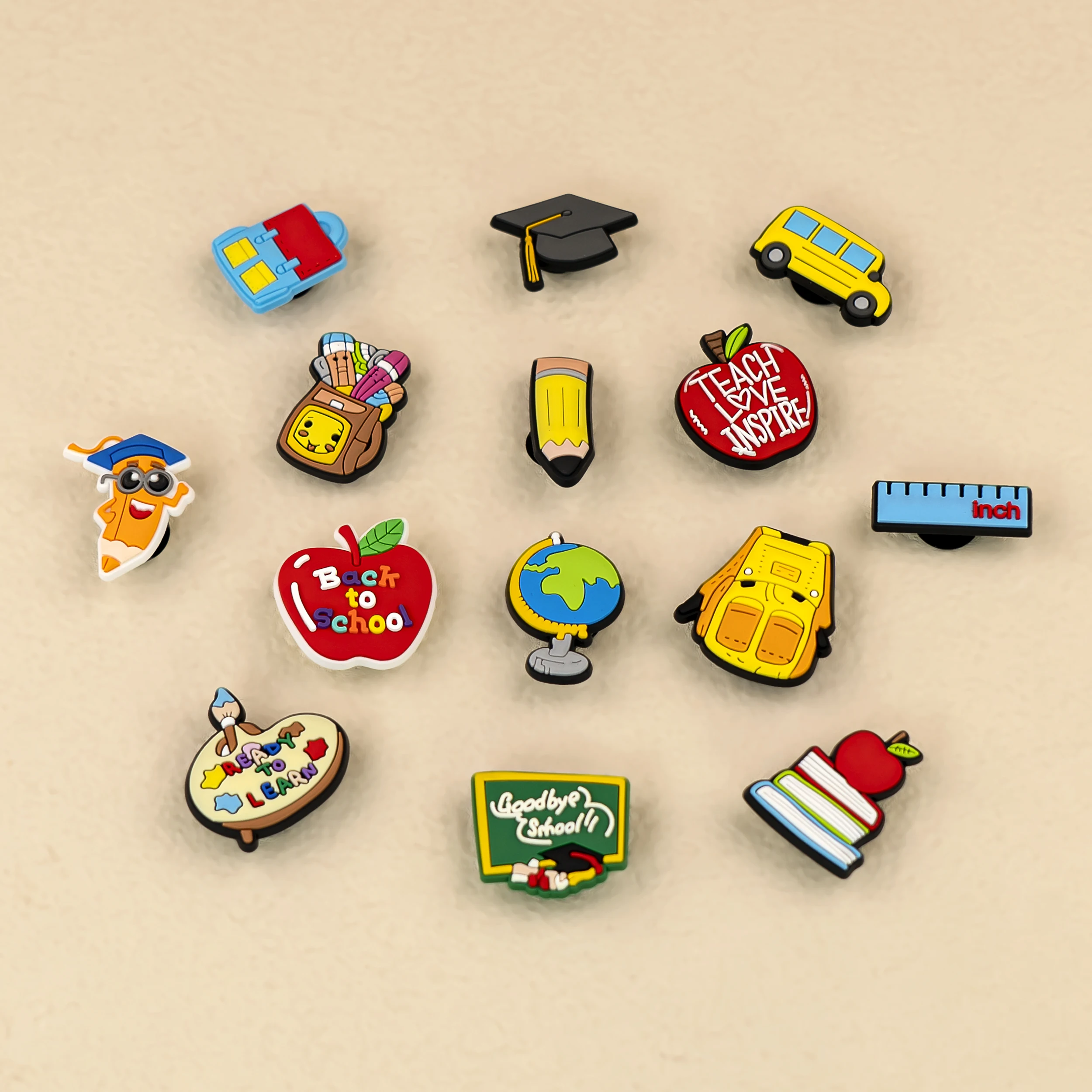 1/14pcs Teacher Life Shoe Charms for Teacher Student Pins Shoe Decorations Pins Sandals Accessories Ornament Back to School Gift
1/14pcs Teacher Life Shoe Charms for Teacher Student Pins Shoe Decorations Pins Sandals Accessories Ornament Back to School Gift