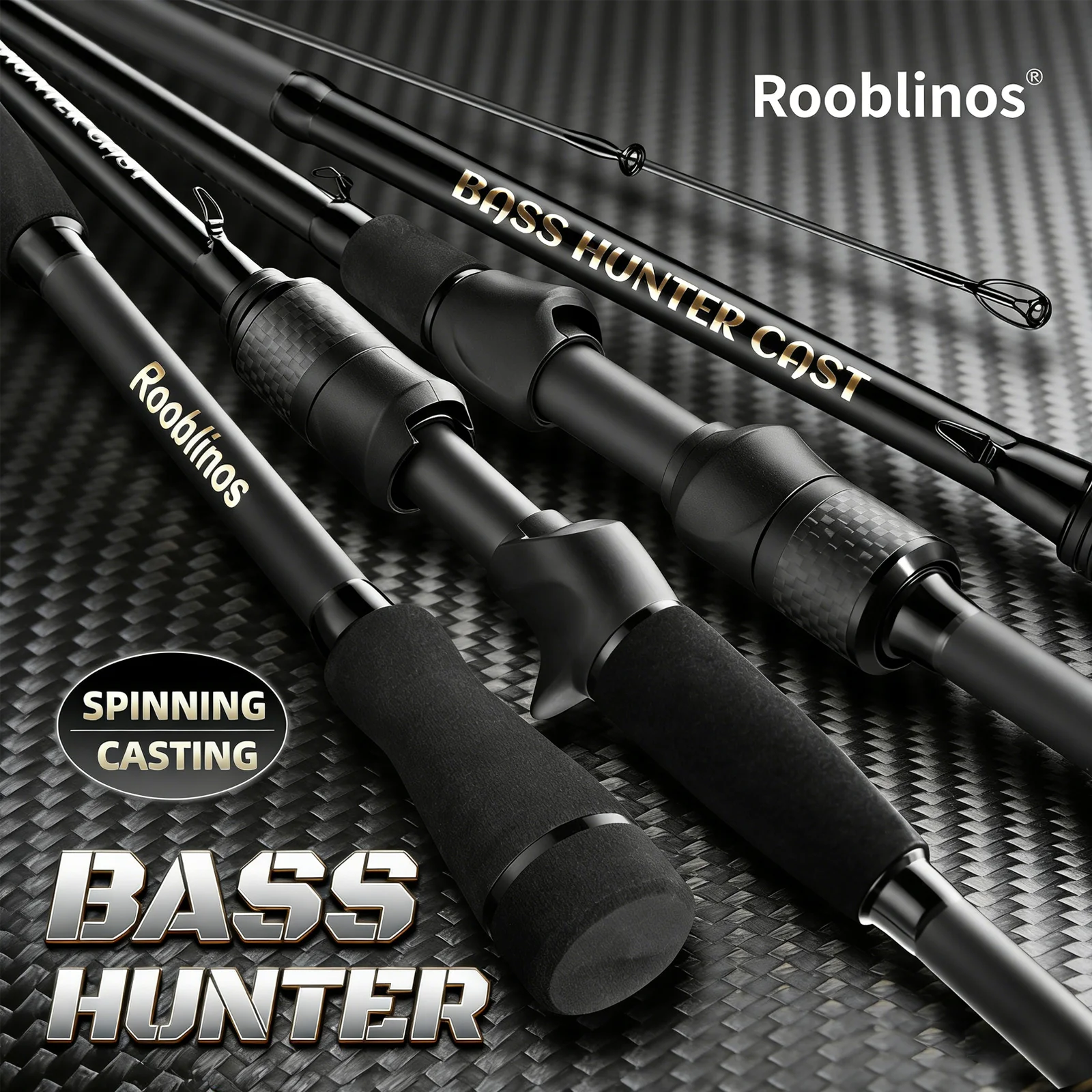 ROOBLINOS BASS HUNTER Fishing Rods Inshore Breakwater Bass Rod Saltwater Light Fast 2 Section Spinning Rods 2026 Fishing Rod
ROOBLINOS BASS HUNTER Fishing Rods Inshore Breakwater Bass Rod Saltwater Light Fast 2 Section Spinning Rods 2026 Fishing Rod
