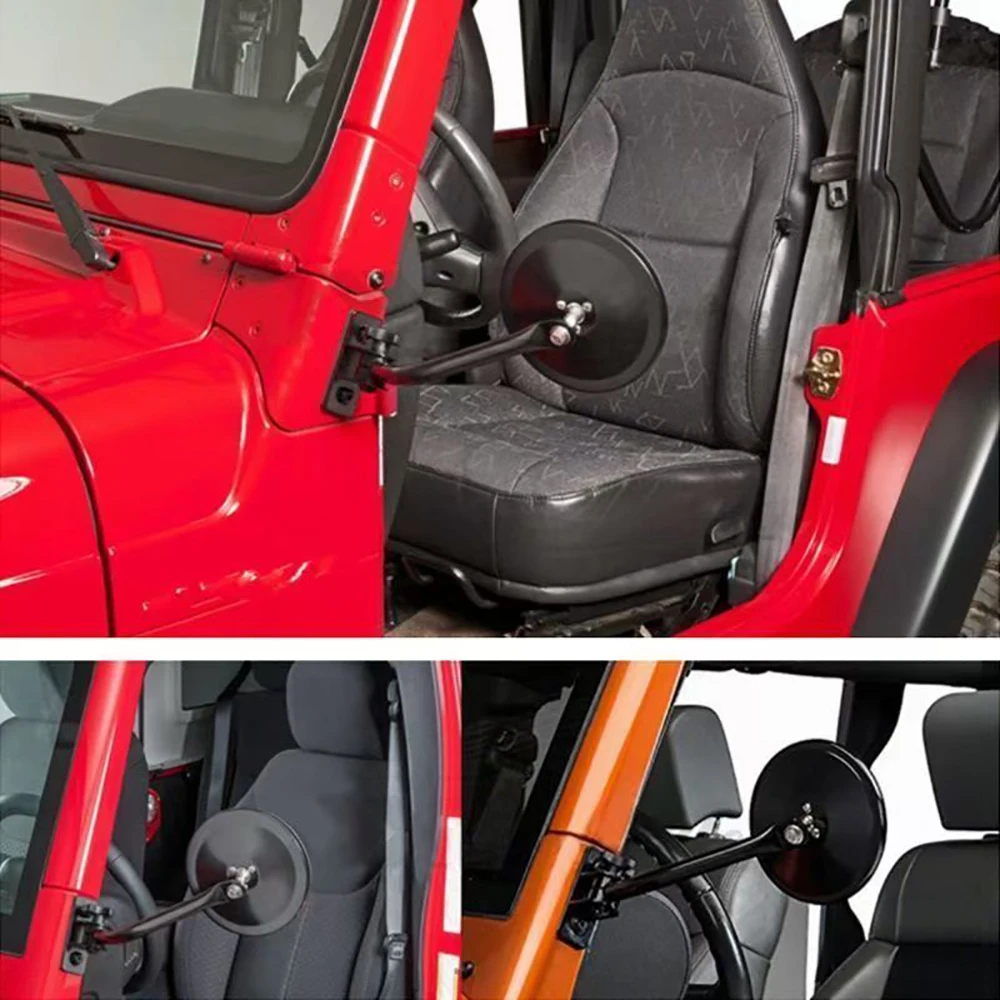 Lantsun J186 ABS Mirrors Doors Off Road Side View Mirrors 1-pair Reversing Auxiliary Mirror for Jeep for Wrangler JK07-17
Lantsun J186 ABS Mirrors Doors Off Road Side View Mirrors 1-pair Reversing Auxiliary Mirror for Jeep for Wrangler JK07-17
