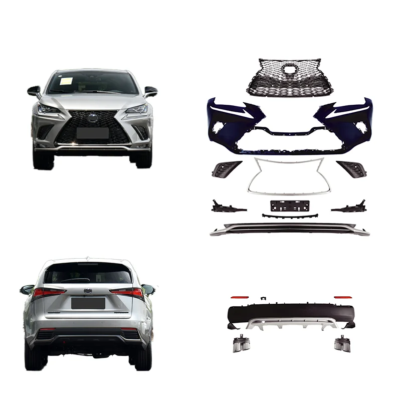 BR Auto Body Systems Car Front Rear Bumpers for Lexus NX 2015 Upgrade to 2018 Style Car Parts
BR Auto Body Systems Car Front Rear Bumpers for Lexus NX 2015 Upgrade to 2018 Style Car Parts