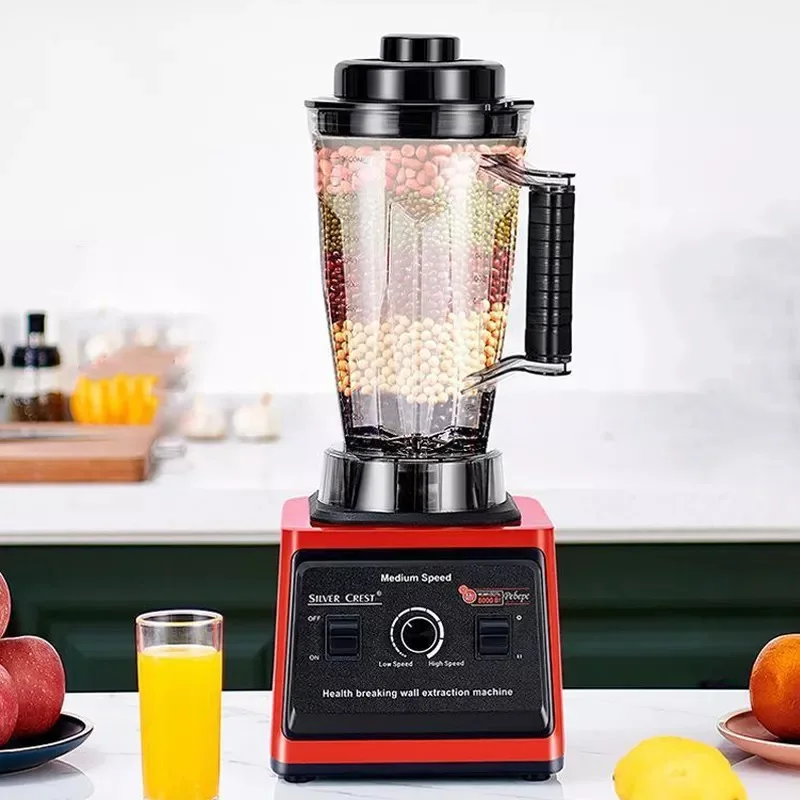 8000 Вт Высококачественный бытовой блендер Silver Crest 2 в 1, миксер для фруктов, блендер
8000 Вт Высококачественный бытовой блендер Silver Crest 2 в 1, миксер для фруктов, блендер