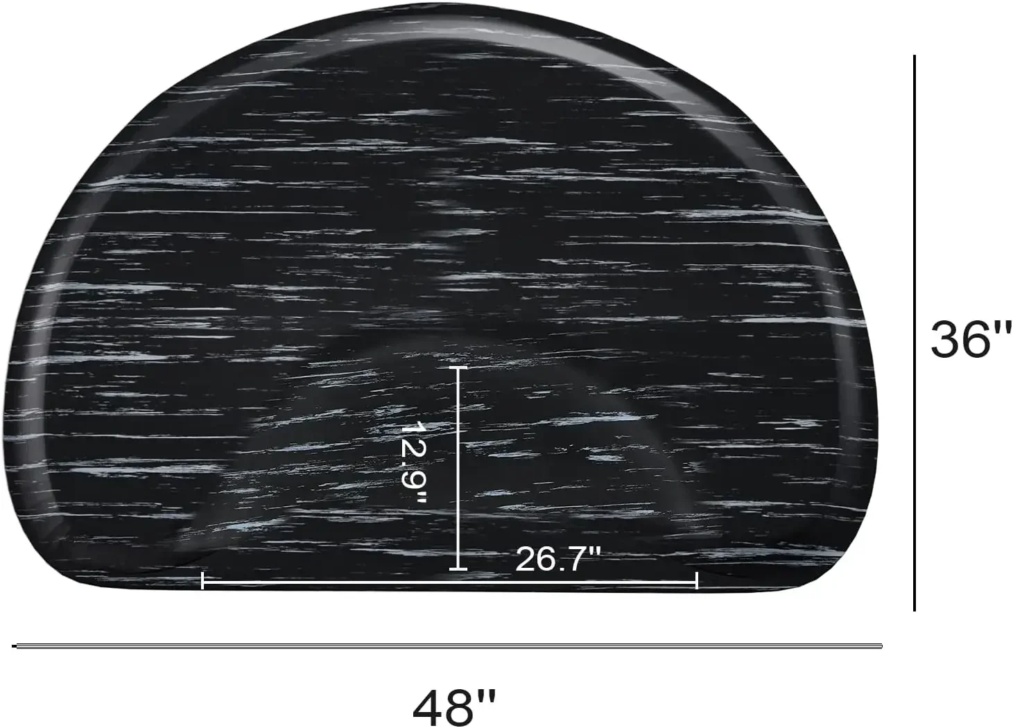 q 3'x4' Salon Floor Mat for Hair Stylist Anti Fatigue, Barber Standing Mats with Round Cut Out for Hair Styling Chair
q 3'x4' Salon Floor Mat for Hair Stylist Anti Fatigue, Barber Standing Mats with Round Cut Out for Hair Styling Chair