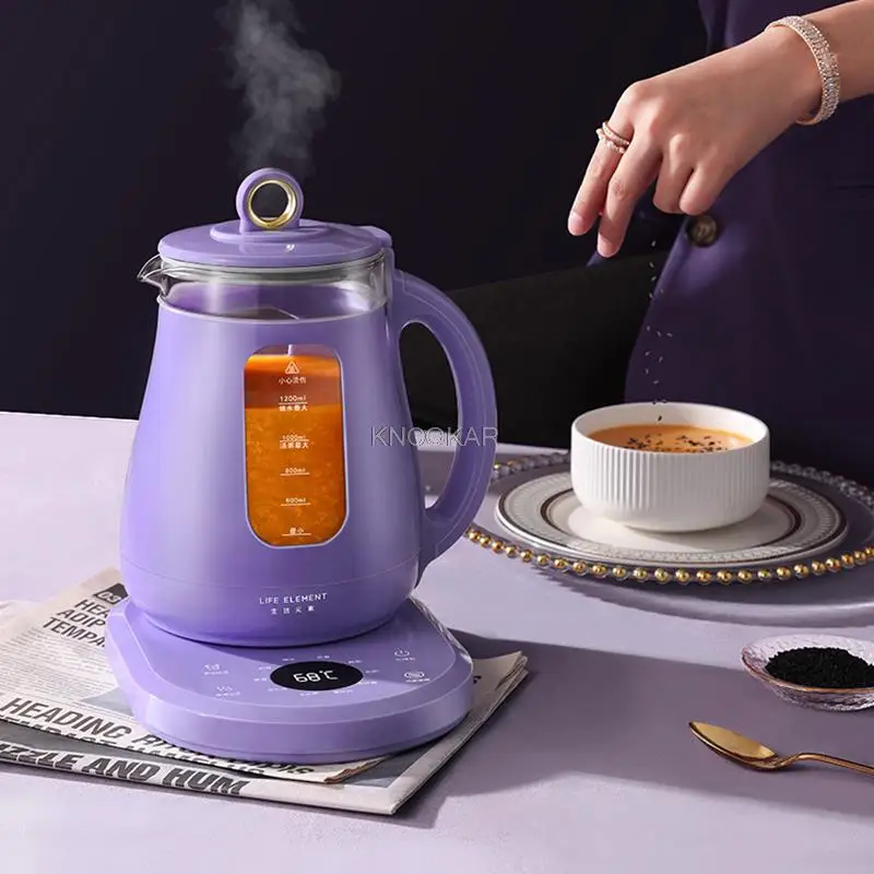 Nieuwe Multifunctionele Waterkoker 1.2L Automatische Warm Houden Gezondheid Glas Pot Kantoor Thee Maker Met Temperatuur Display
Nieuwe Multifunctionele Waterkoker 1.2L Automatische Warm Houden Gezondheid Glas Pot Kantoor Thee Maker Met Temperatuur Display