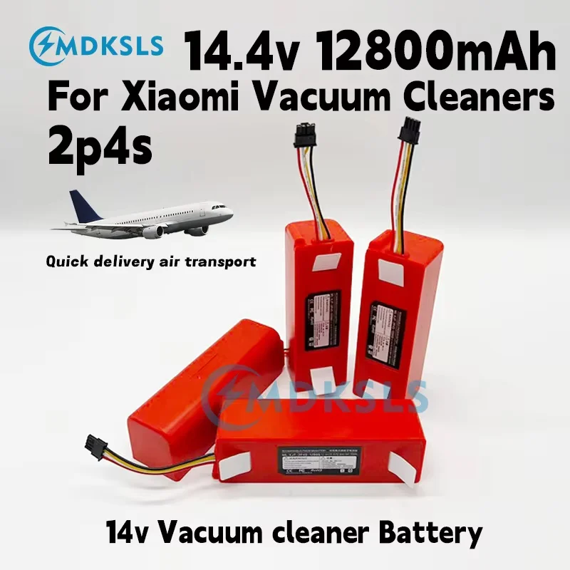New2026 14.4V 2800mah-12800mAh Replacement Battery MDKSLS for Xiaomi Roborock S55 S60 S65 S50 S51 S5 MAX S6 Robot Vacuum Cleaner
New2026 14.4V 2800mah-12800mAh Replacement Battery MDKSLS for Xiaomi Roborock S55 S60 S65 S50 S51 S5 MAX S6 Robot Vacuum Cleaner