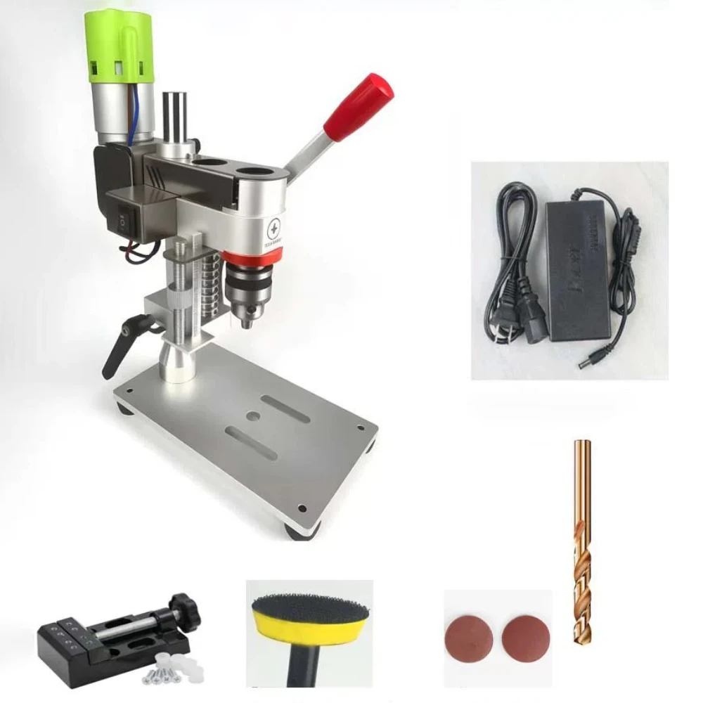 Electric Mini Bench Drill Press Set – DIY Home Desktop Micro Drilling Machine, 0.5-6mm Chuck, Variable Speed 2000-4000 RPM
Electric Mini Bench Drill Press Set – DIY Home Desktop Micro Drilling Machine, 0.5-6mm Chuck, Variable Speed 2000-4000 RPM