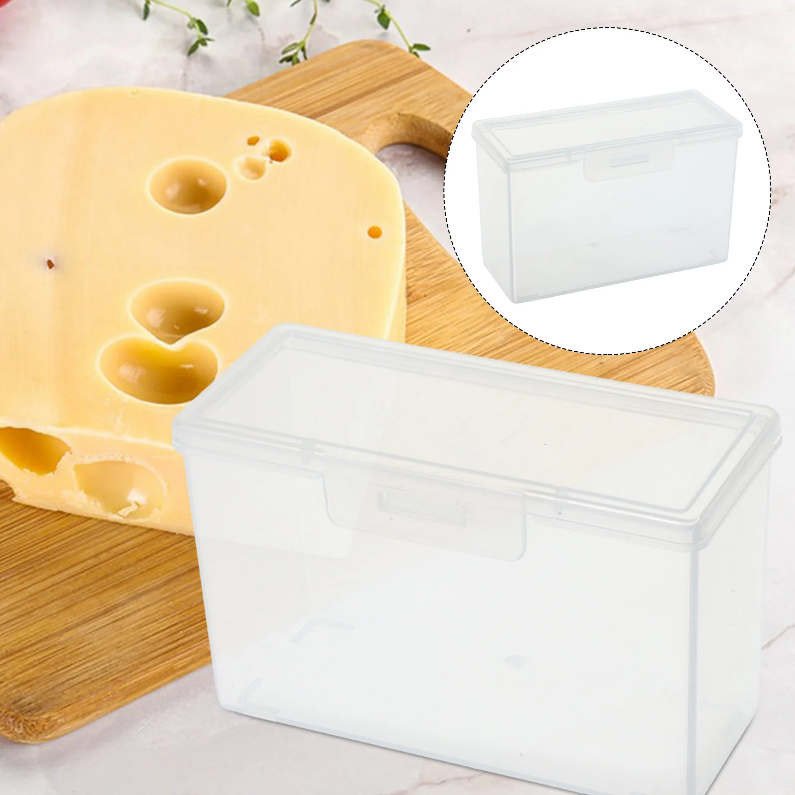 Lid Cheese Storage Box Containers for Mini Fridge Household Garlic Boxes Rack Plastic
Lid Cheese Storage Box Containers for Mini Fridge Household Garlic Boxes Rack Plastic