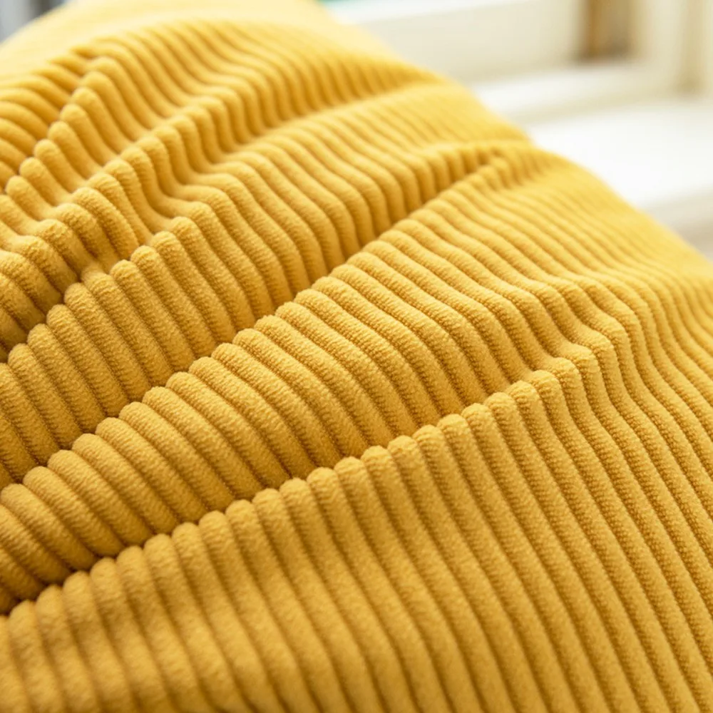 Japanese style Corduroy Striped Throw Pillow Cover Square Solid Color Sofa Pillowcase Thickened Soft Cushion Cover
Japanese style Corduroy Striped Throw Pillow Cover Square Solid Color Sofa Pillowcase Thickened Soft Cushion Cover