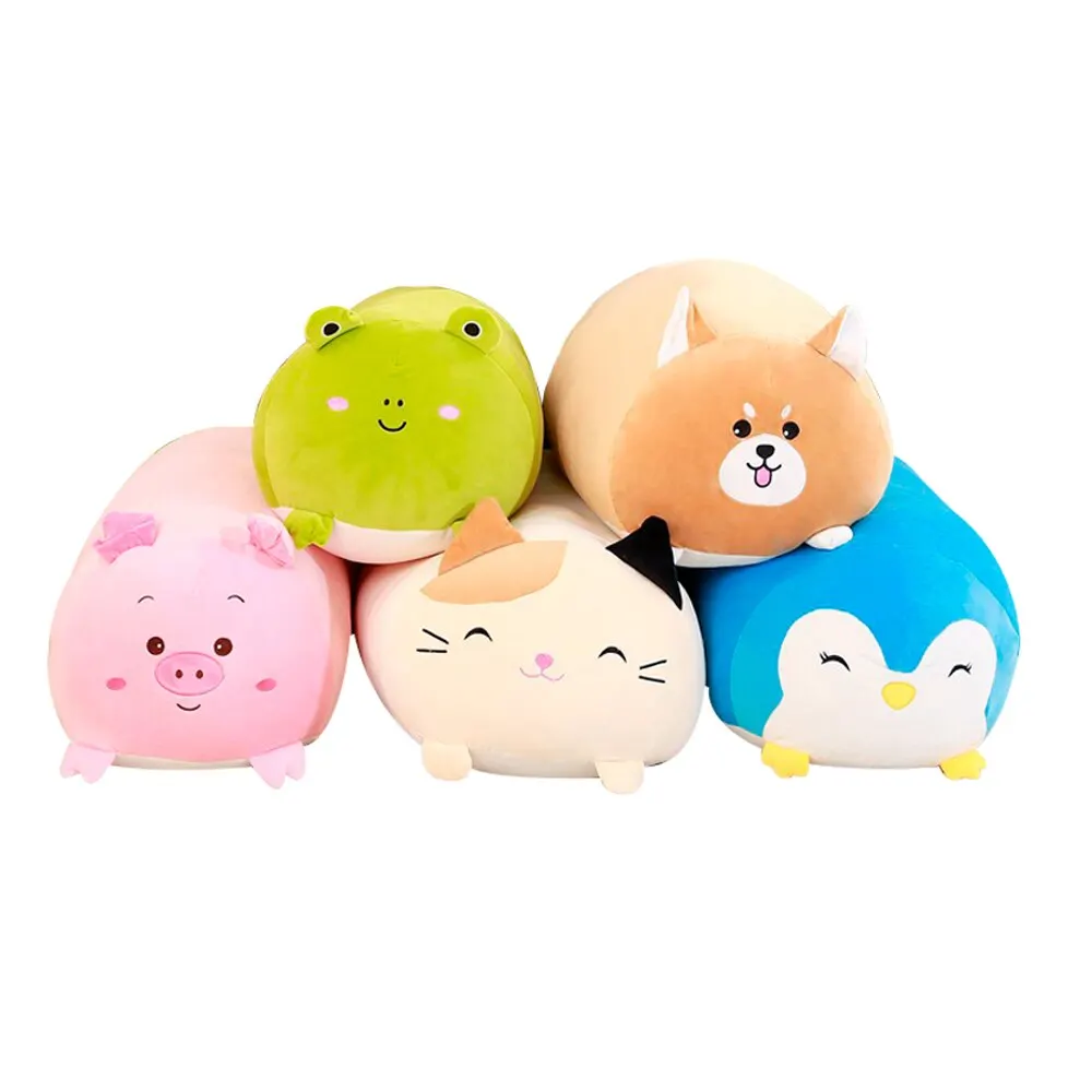 Hot Sale Soft Animal Pillow 28/60cm Cute Cat Pig Dog Frog Plush Toy Stuffed Lovely Kids Birthyday Gift
Hot Sale Soft Animal Pillow 28/60cm Cute Cat Pig Dog Frog Plush Toy Stuffed Lovely Kids Birthyday Gift