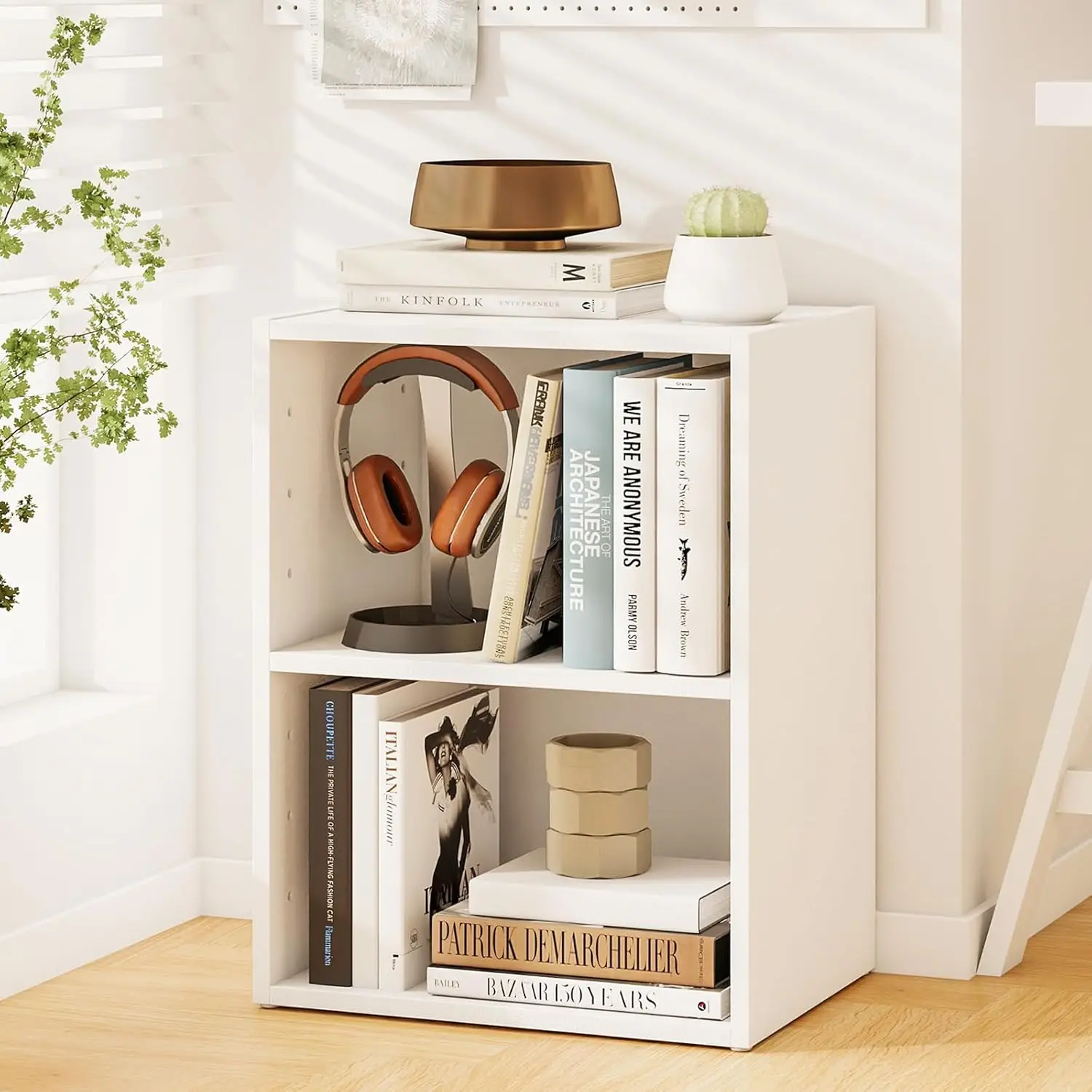 21in Wooden Cube Storage Organizer Adjustable 2-Tier Low Shelf Open Display Cabinet Home Office Living Room, Customized
21in Wooden Cube Storage Organizer Adjustable 2-Tier Low Shelf Open Display Cabinet Home Office Living Room, Customized