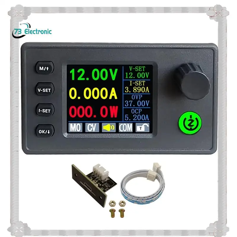 24-Hour Delivery SK150C With ZK-U2T 1.8 Inch Color Screen Display DC Adjustable Regulated Power Supply Module 8A 150W DC7-36V CN
24-Hour Delivery SK150C With ZK-U2T 1.8 Inch Color Screen Display DC Adjustable Regulated Power Supply Module 8A 150W DC7-36V CN