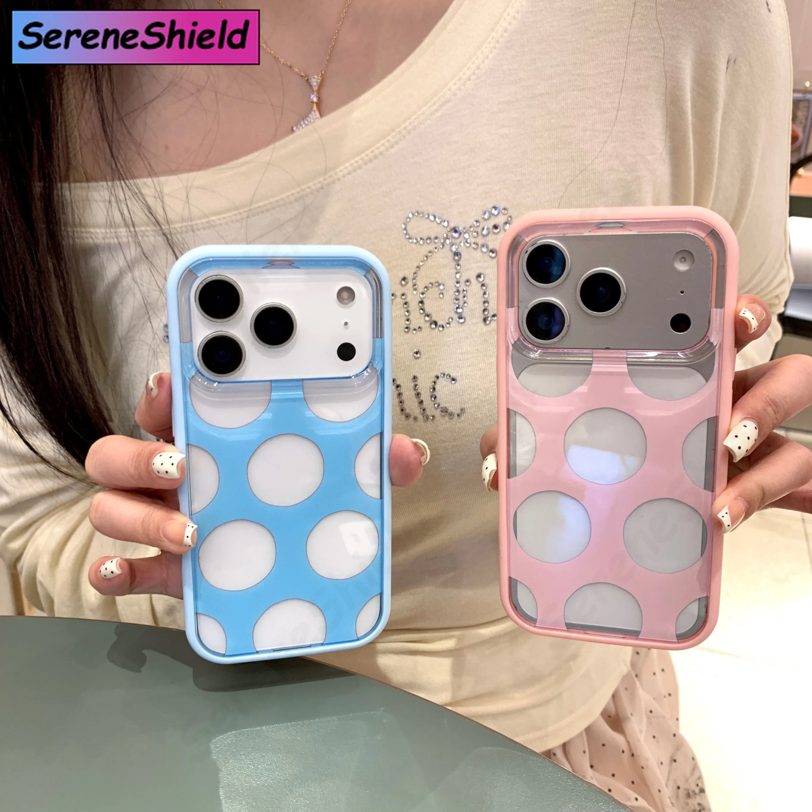 Summer Polka Dot Element Mobile Phone Case Suitable for IPhone 17 Pro Max 16 15 14 2-in-1 Trendy Simple Cute Mobile Phone Case
Summer Polka Dot Element Mobile Phone Case Suitable for IPhone 17 Pro Max 16 15 14 2-in-1 Trendy Simple Cute Mobile Phone Case