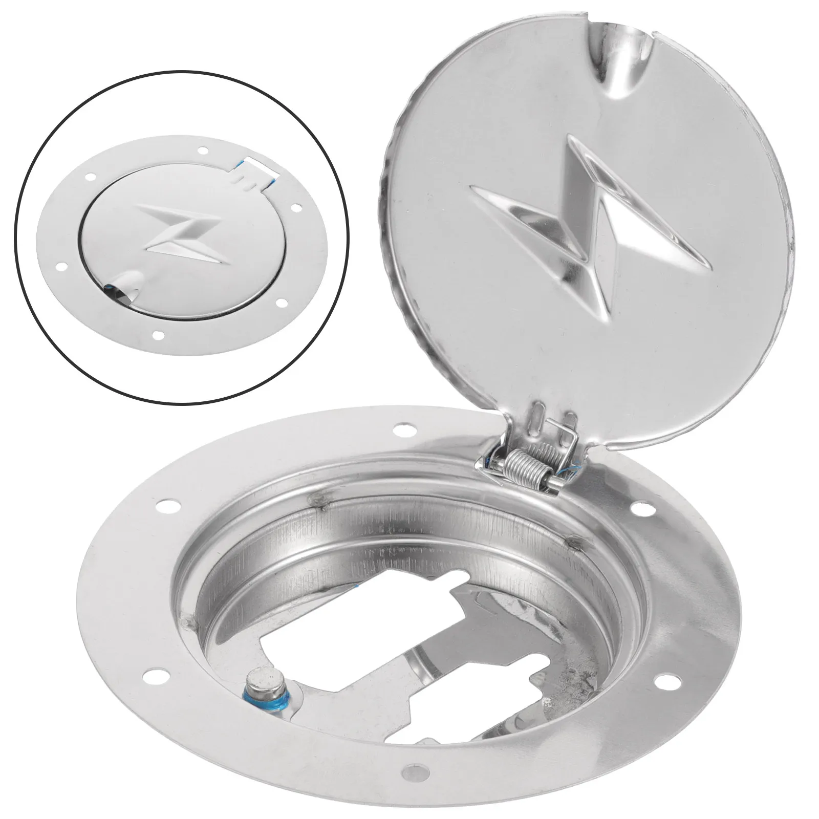 Charging Port Plug 6-Hole Stainless Steel Reliable Cap for Electric Tricycle Charging Port Dustproof Replacement Cover
Charging Port Plug 6-Hole Stainless Steel Reliable Cap for Electric Tricycle Charging Port Dustproof Replacement Cover