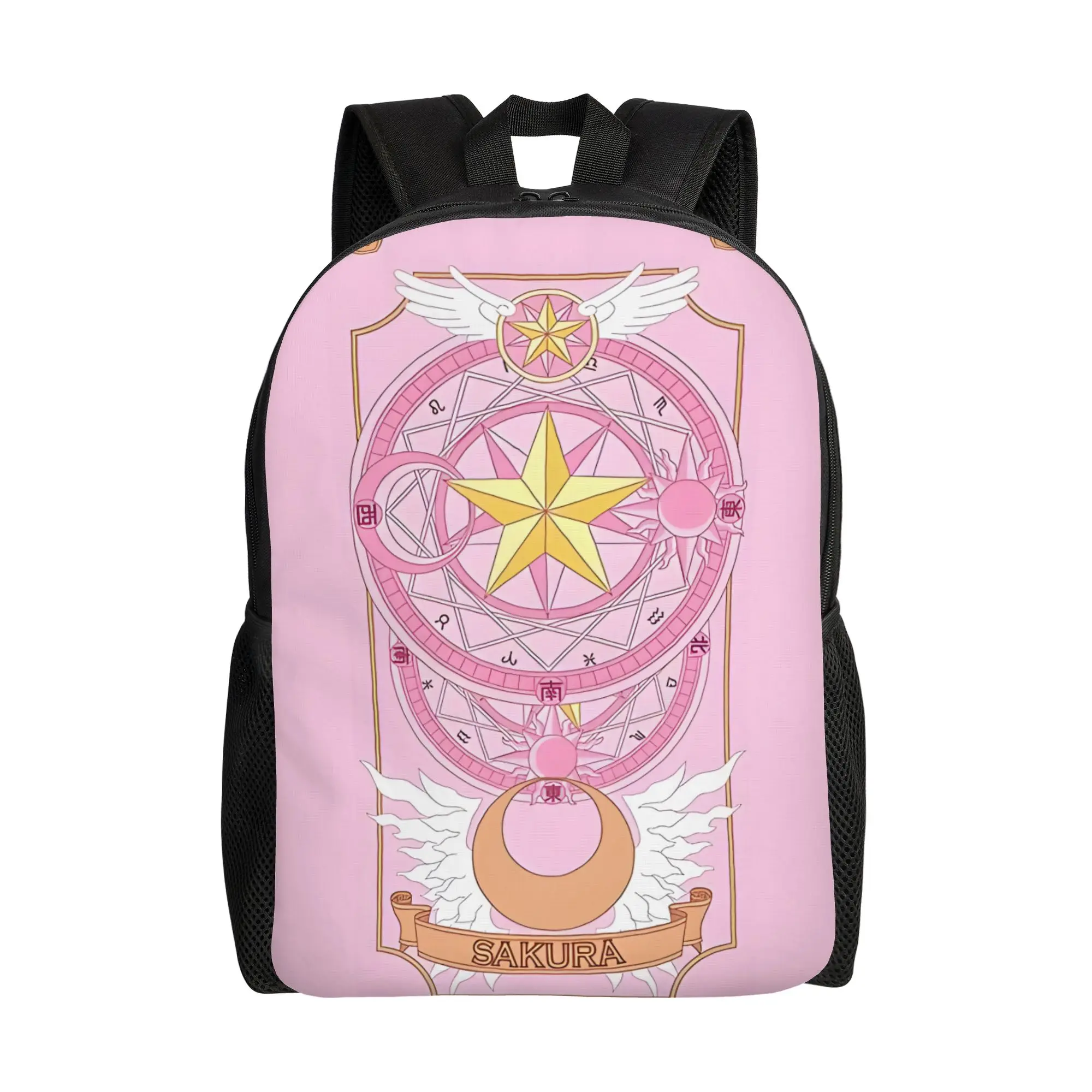 Cardcaptor Sakura Bandai College Bag Back to school season Cardcaptor Sakura Clow Card Tarot Solid Backpack
Cardcaptor Sakura Bandai College Bag Back to school season Cardcaptor Sakura Clow Card Tarot Solid Backpack