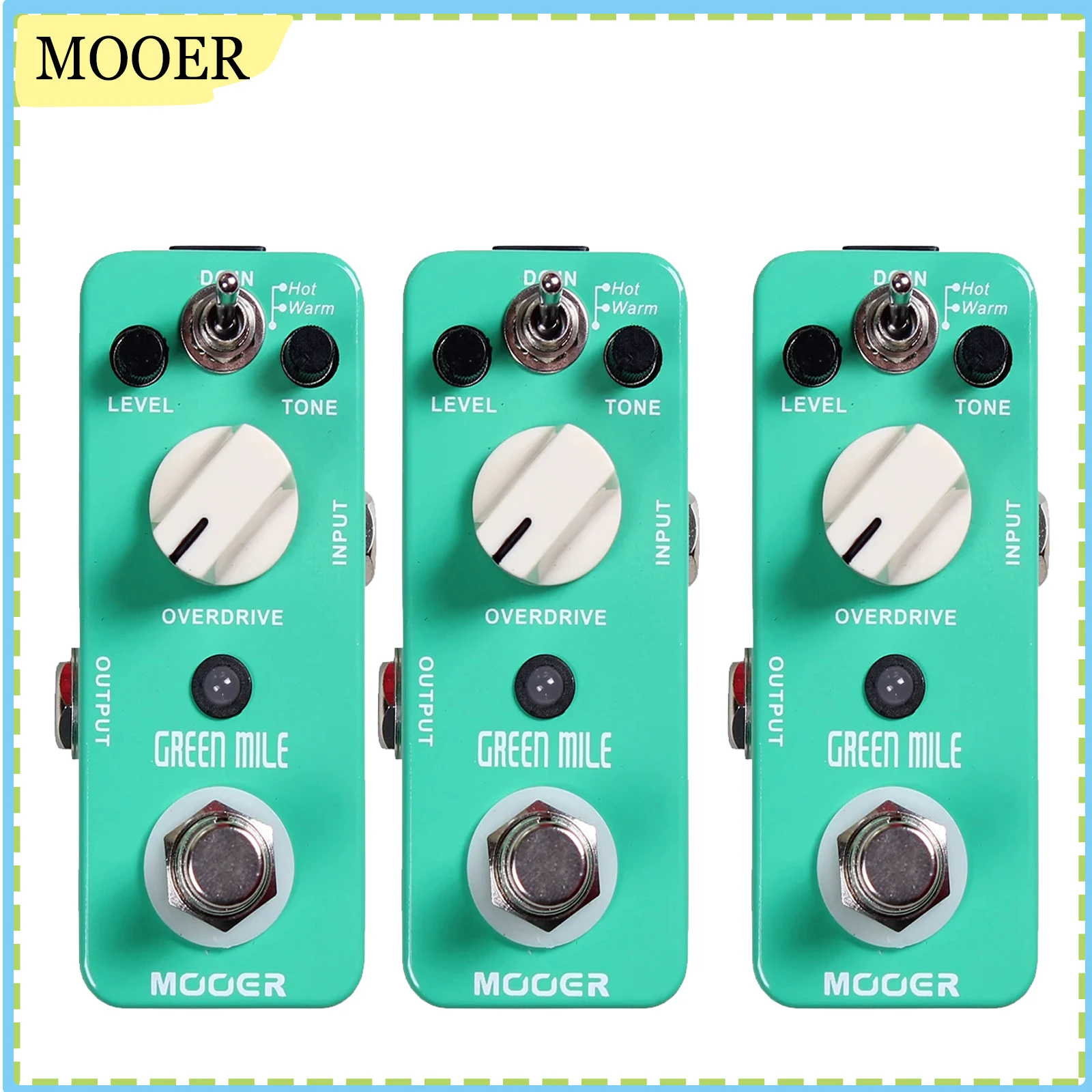Mooer Green Mile Mini Overdrive Guitar Effect Pedal Micro Electric Guitar Pedal Guitar Accessories True Bypass
Mooer Green Mile Mini Overdrive Guitar Effect Pedal Micro Electric Guitar Pedal Guitar Accessories True Bypass