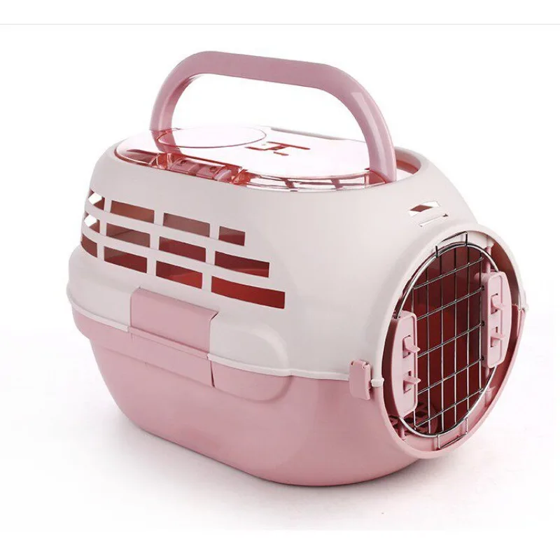 Pet take-out cage with sunroof, food basin cat rabbit, breathable and portable, go out air freight box portable
Pet take-out cage with sunroof, food basin cat rabbit, breathable and portable, go out air freight box portable