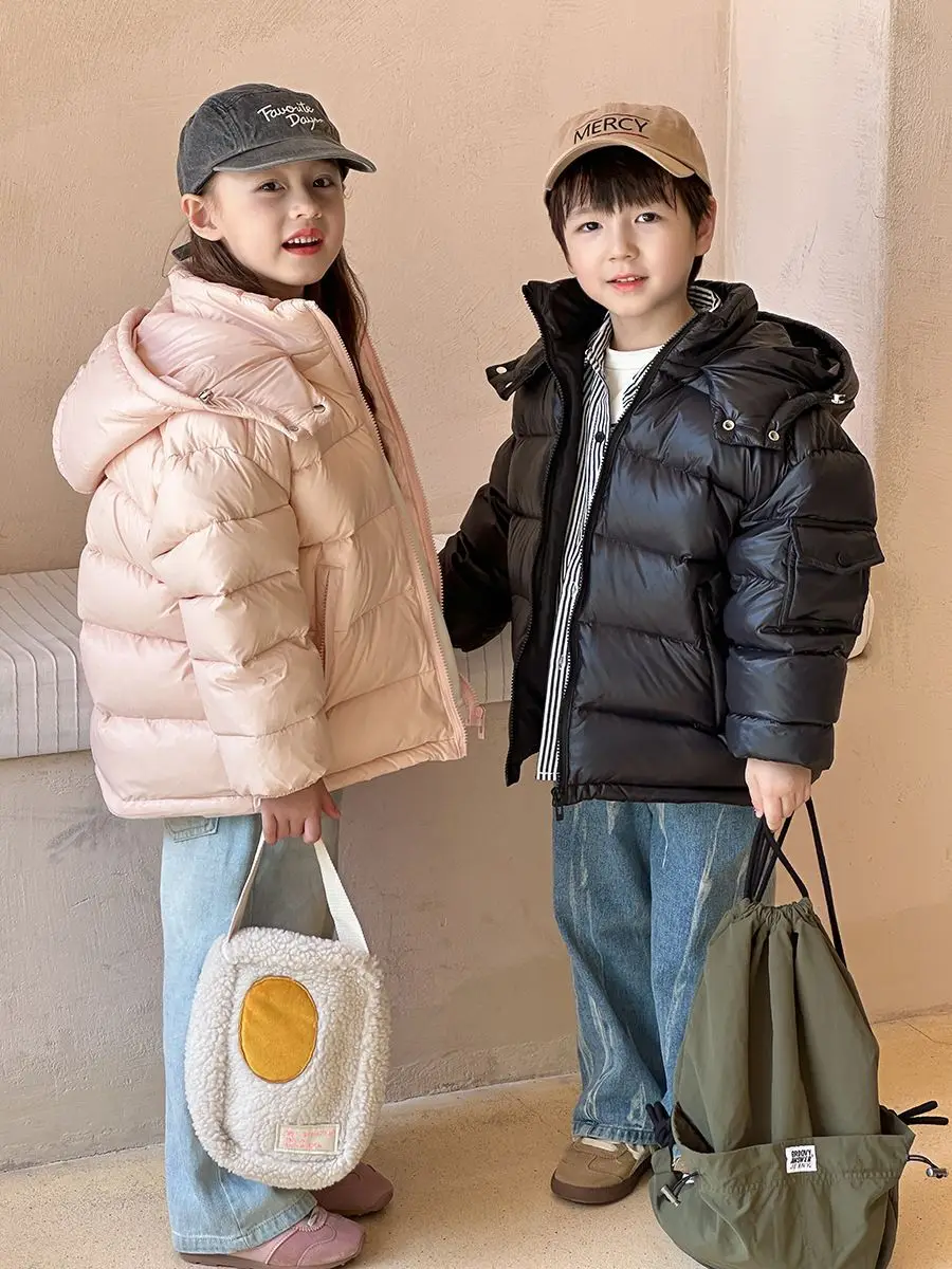 Boy's Down Thickened Warm Jacket For Girls Winter New Children's Clothing 2-8 Years Girl's Outerwear Clothes Coats
Boy's Down Thickened Warm Jacket For Girls Winter New Children's Clothing 2-8 Years Girl's Outerwear Clothes Coats