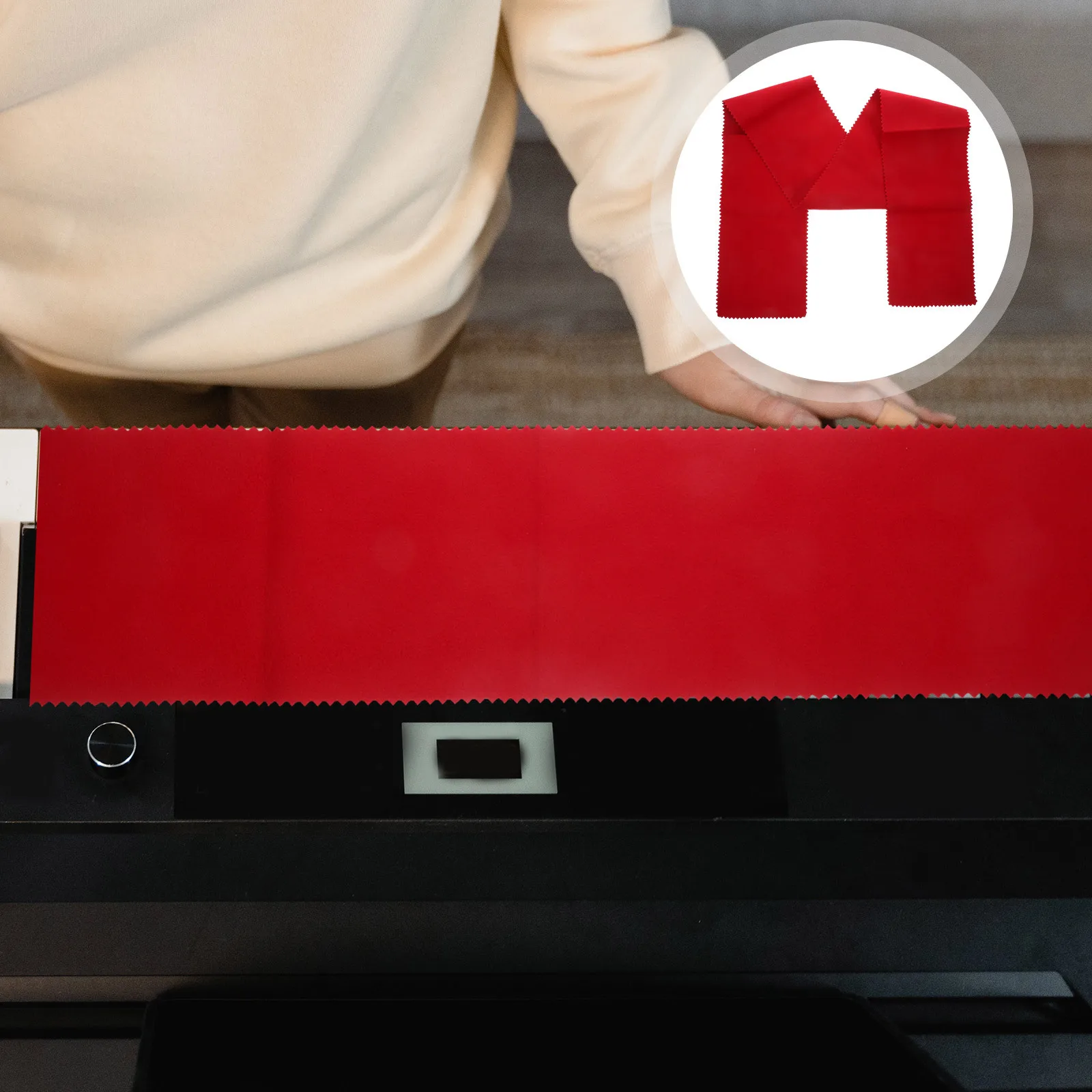 88 Keys Piano Keyboard Cover Dustproof Protector Scratch Oil Dirt Resistance Good Texture Excellent Workmanship
88 Keys Piano Keyboard Cover Dustproof Protector Scratch Oil Dirt Resistance Good Texture Excellent Workmanship