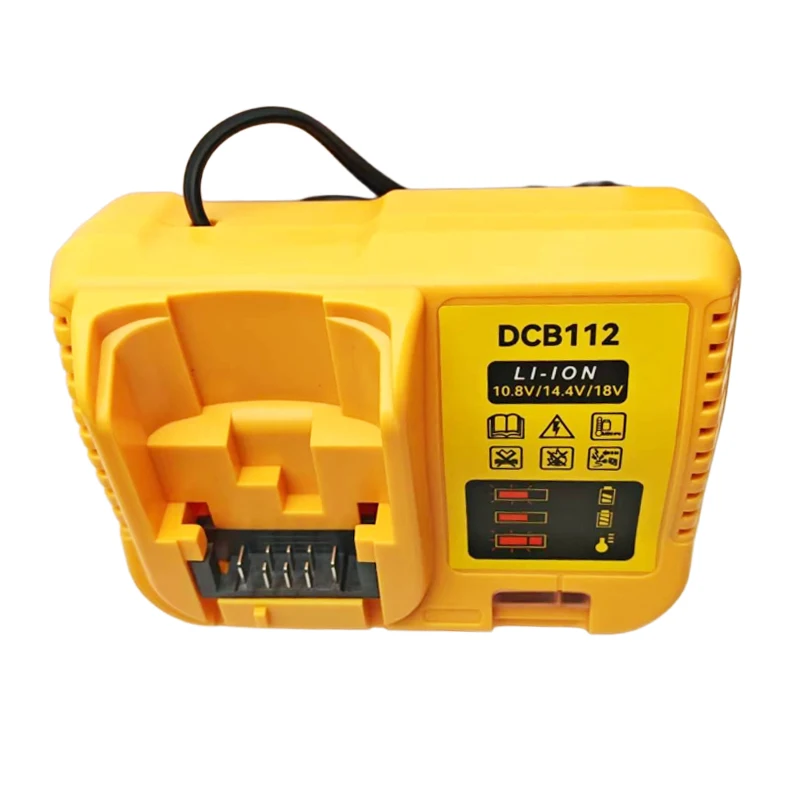 For DeWalt Power Tool Accessories 18V 20V Lithium Battery Case DCB112 DCB120 DCB140 DCB183 DCB206 DCB609 Charger DCB115 DCB105
For DeWalt Power Tool Accessories 18V 20V Lithium Battery Case DCB112 DCB120 DCB140 DCB183 DCB206 DCB609 Charger DCB115 DCB105