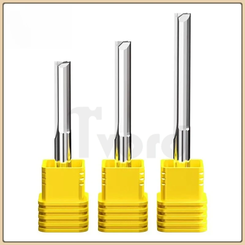 3.175/ 4/6mm Shank 2 Flute Carbide Steel End Mill CNC Mechanical Tools Engraving Bit Straight Slot Wood Milling Cutter
3.175/ 4/6mm Shank 2 Flute Carbide Steel End Mill CNC Mechanical Tools Engraving Bit Straight Slot Wood Milling Cutter