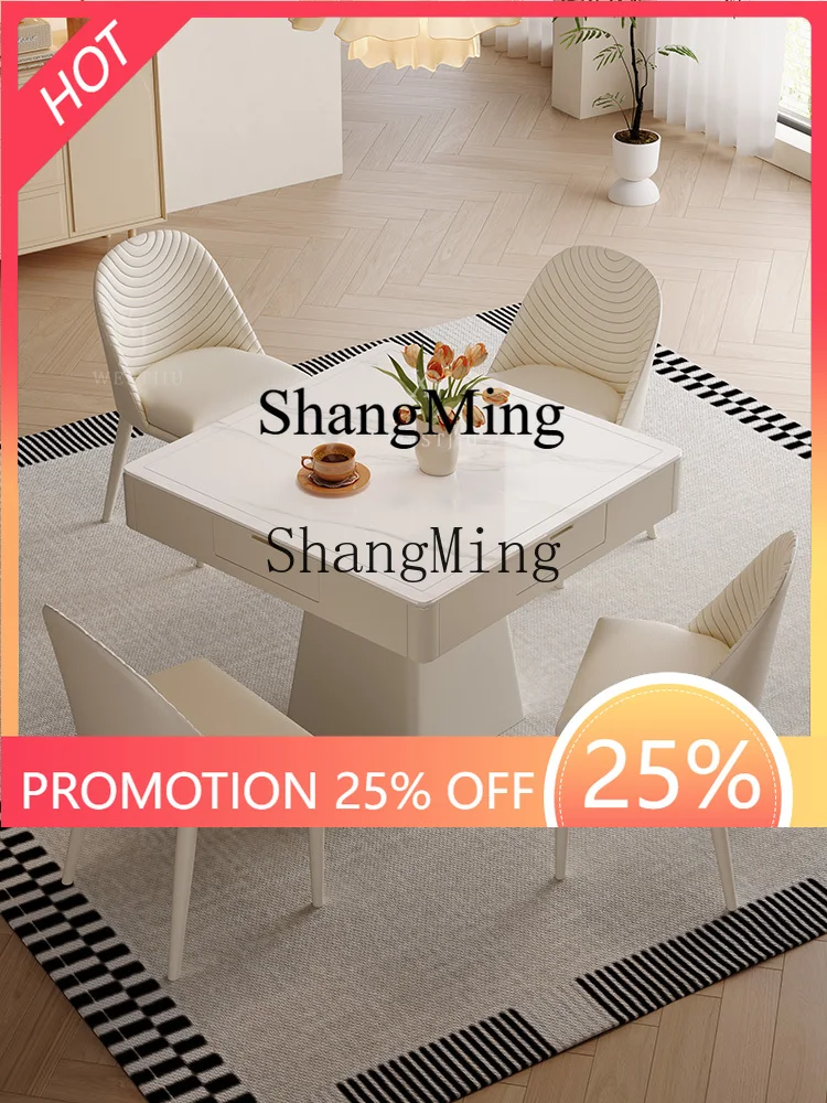 FG dining table dual-purpose integrated cream wind multi-functional Texas hold'em chess and card table combination
FG dining table dual-purpose integrated cream wind multi-functional Texas hold'em chess and card table combination