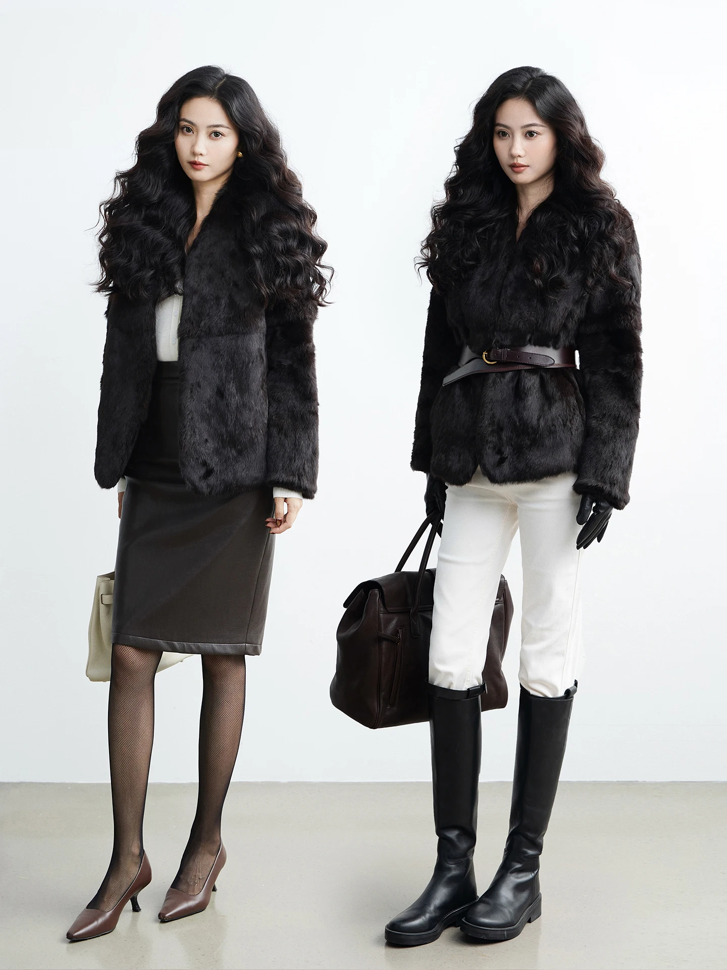 TAIYANG OFFICE Ele Rabbit Fur Coat ort Warmth Women's Outerwear Slimming High-End Feeling Winter Faion Ladies' Clothing
TAIYANG OFFICE Ele Rabbit Fur Coat ort Warmth Women's Outerwear Slimming High-End Feeling Winter Faion Ladies' Clothing