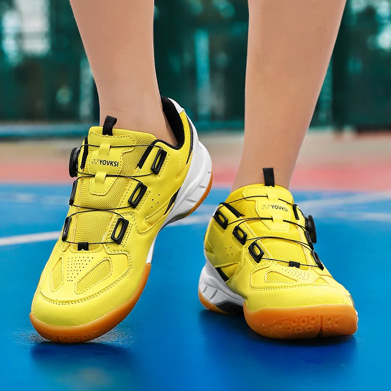 Women's Tennis Shoes Anti-slip Wear-resistant Lightweight Badminton Shoes Shock-absorbing Table Tennis Training Shoes
Women's Tennis Shoes Anti-slip Wear-resistant Lightweight Badminton Shoes Shock-absorbing Table Tennis Training Shoes