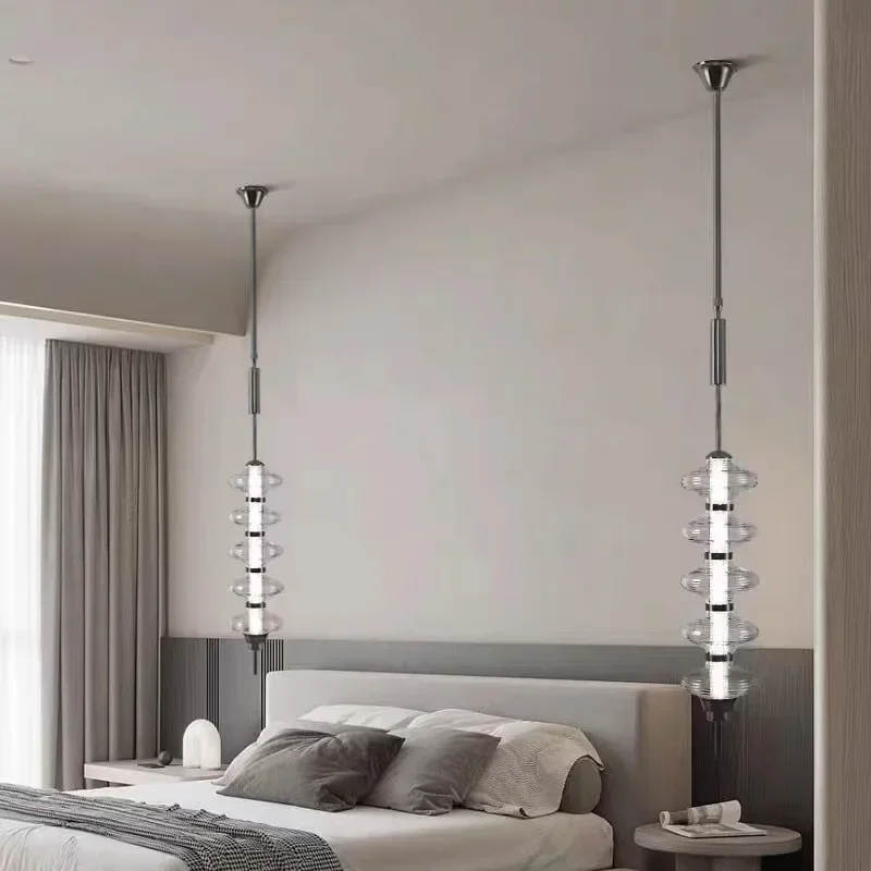 SANDYHA Stylish Gourd Shaped Glass LED Pendant Light Modern Nordic Chandelier for Living Room Dining Room Bedroom Elegant Home
SANDYHA Stylish Gourd Shaped Glass LED Pendant Light Modern Nordic Chandelier for Living Room Dining Room Bedroom Elegant Home