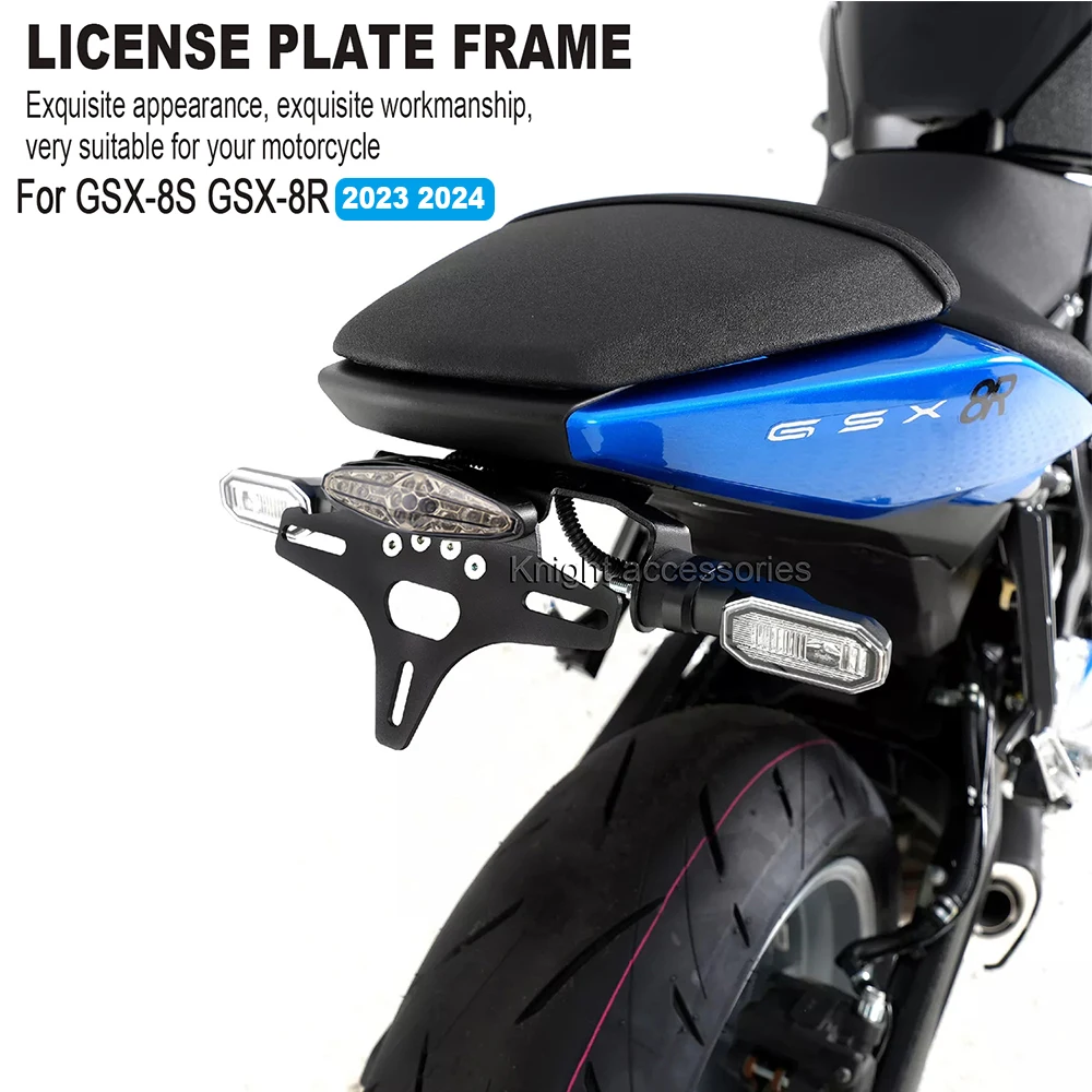 For GSX-8S GSX8S GSX 8R 2023 2024 Motorcycle Tail Tidy License Plate Holder Fender Eliminator Accessories 2023 2024 
For GSX-8S GSX8S GSX 8R 2023 2024 Motorcycle Tail Tidy License Plate Holder Fender Eliminator Accessories 2023 2024
