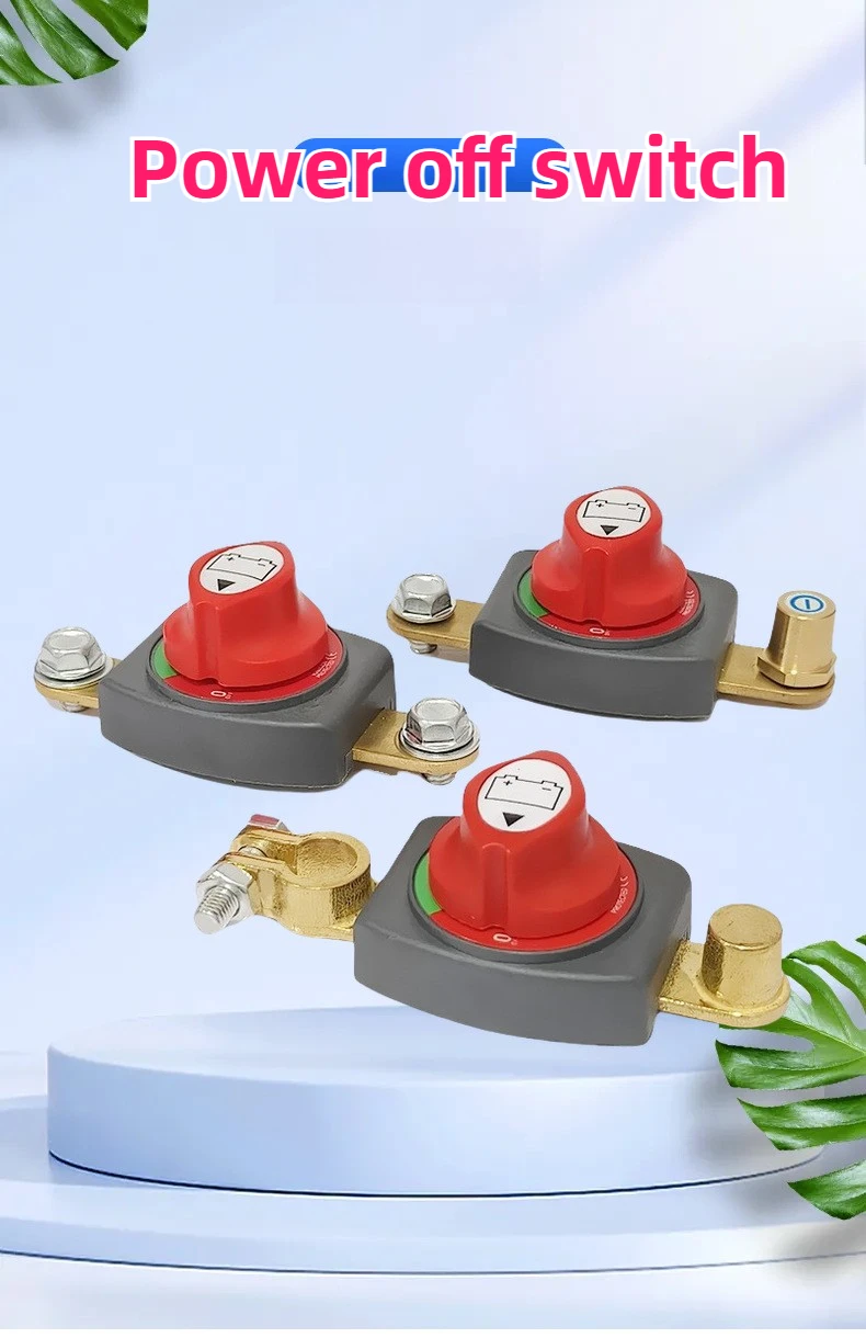 On/Off 275A Top Post Battery Disconnect Switch 12-48V Waterproof Heavy-Duty Marine Battery Switch for Car Vehicle RV and Boat
On/Off 275A Top Post Battery Disconnect Switch 12-48V Waterproof Heavy-Duty Marine Battery Switch for Car Vehicle RV and Boat